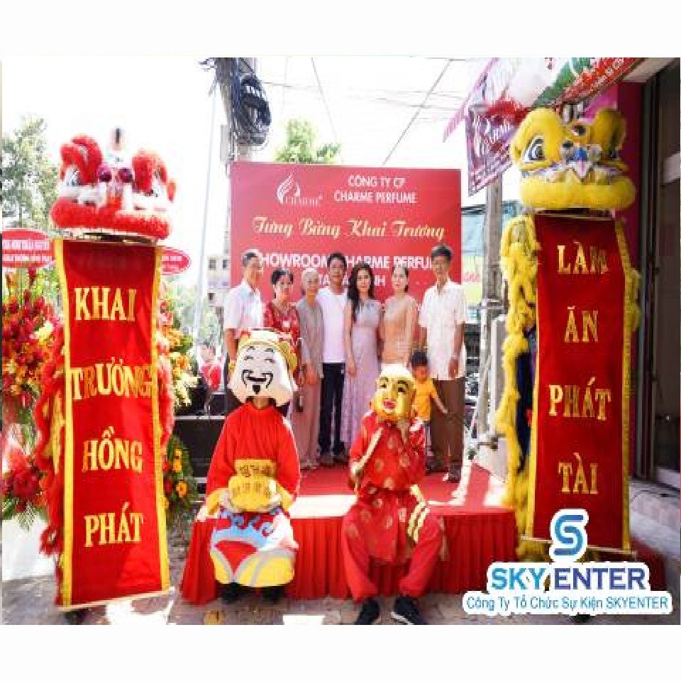 Tổ Chức Khai Trương showroom Charme Perfume Tây Ninh